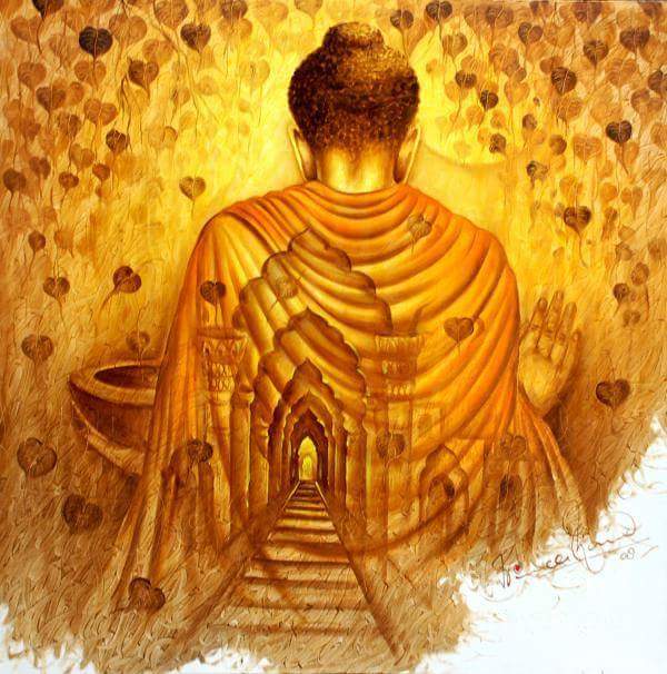 จิตไม่หวั่นไหว, นินทา, สรรเสริญ, ภิกษุ, พระ, พระพุทธเจ้า, พระศาสดา, พระสัมมาสัมพุทธเจ้า, Buddha, The Buddha, เส้นทาง, road